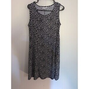 Kim Rogers polka dot lclassic dress size M